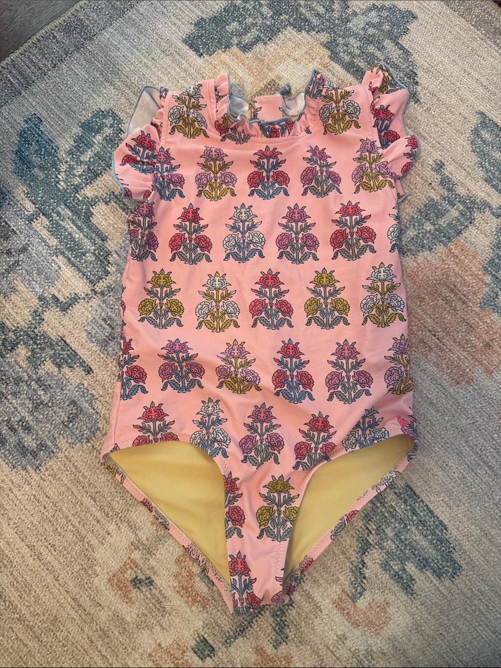 Pink chicken girls swim size 7
